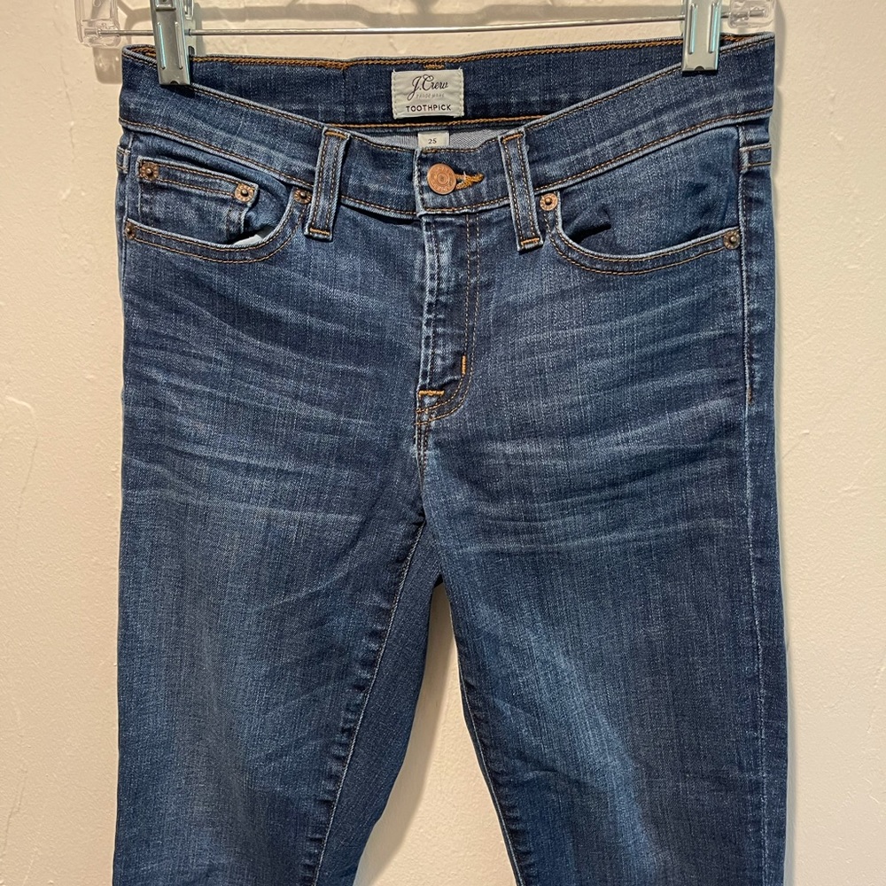 Jcrew Toothpick Jeans - Picture 3 of 5